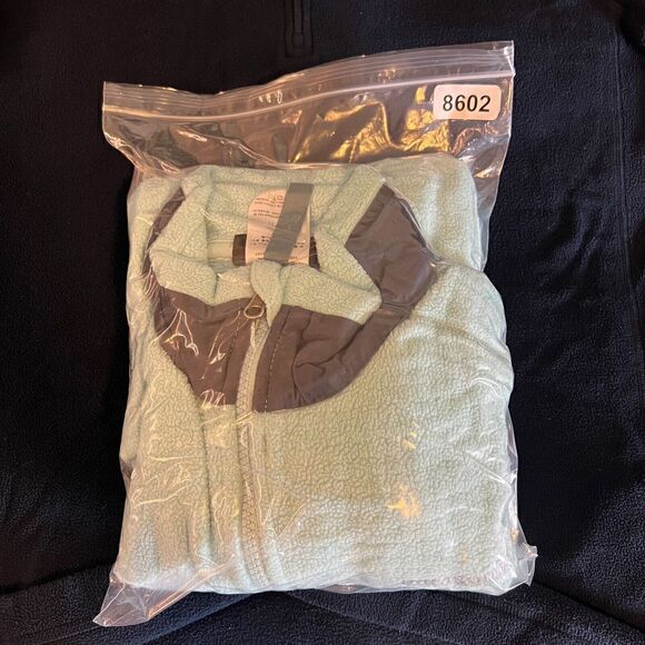 Patagonia Womens Jacket Medium Blue Regulator Outdoor Zip Fleece Hiking - Picture 12 of 12